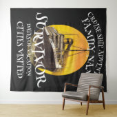 Tenture T-shirt de fête d'anniversaire de famille 2024 Réu (En situation (horizontale))