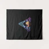 Tenture T-shirt Duck Retro 80s EDM Synthwave Cadeau (Devant (Horizontal))
