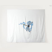 Tenture T-shirt libellules colorées (Devant (Horizontal))