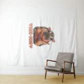 Tenture T-shirt Love Moo Deng (En situation (horizontale))