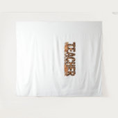 Tenture T-shirt trop grand pour l'enseignant (Devant (Horizontal))