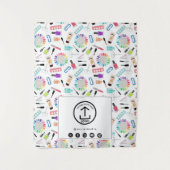 Tenture Table Runner Banner Business Logo Nail Artist (Devant)