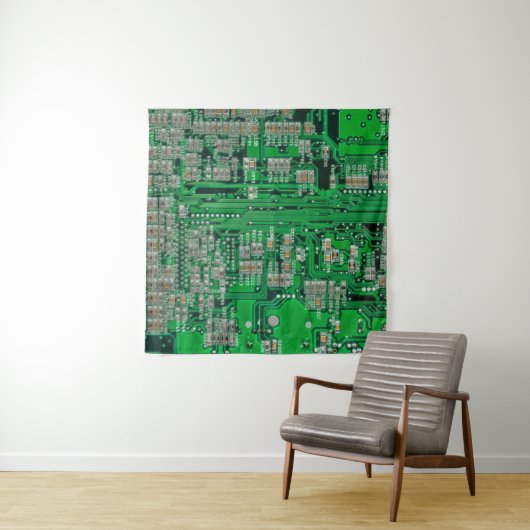 Tenture Tableau de circuits imprimés (En situation (horizontale))