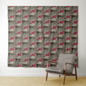 Tenture Tableau de la grange de poulet rustique Rooster (En situation (horizontale))