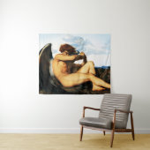 Tenture Tableau Fallen Angel par Alexandre Cabanel (En situation (horizontale))