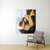 Tenture Tableau Fallen Angel par Alexandre Cabanel (En situation)