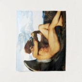 Tenture Tableau Fallen Angel par Alexandre Cabanel (Devant)