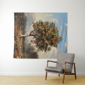 Tenture Tableau Paysage vintage Orange Tree (En situation (horizontale))