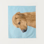 Tenture Tableau Rhodesian Ridgeback - Art Chien original (Devant)