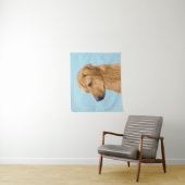 Tenture Tableau Rhodesian Ridgeback - Art Chien original (En situation)