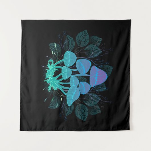 Tenture Tabourets dans Bushes (Devant (Horizontal))