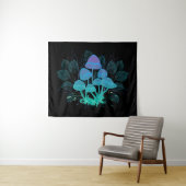 Tenture Tabourets dans Bushes (En situation (horizontale))