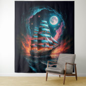 TENTURE TALL NAVIRE SAILLES DANS DARK NIGHT DREAM ODYSSEY (En situation)