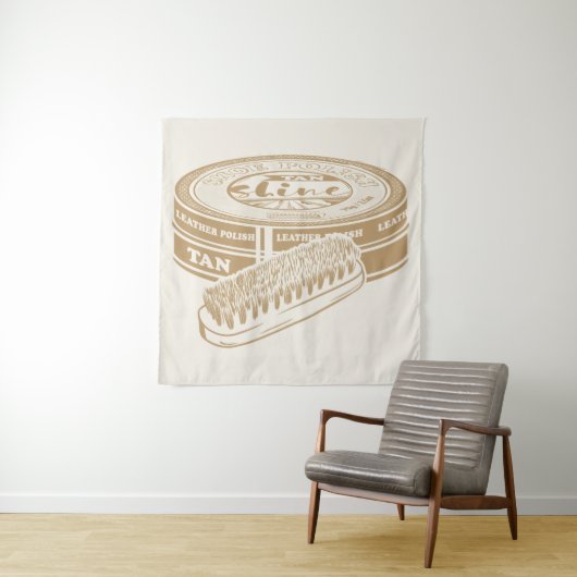 Tenture Tan shoepoly (En situation)