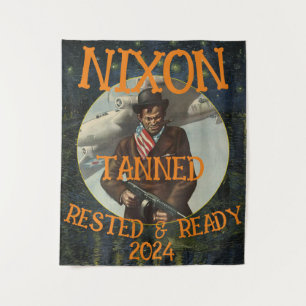 Tenture Tant attendu & Prêt NIXON 2024 Président