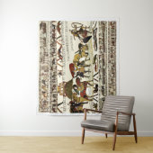 Tenture TAPESTRE BAYEUX William au Mont Saint-Michel (En situation)