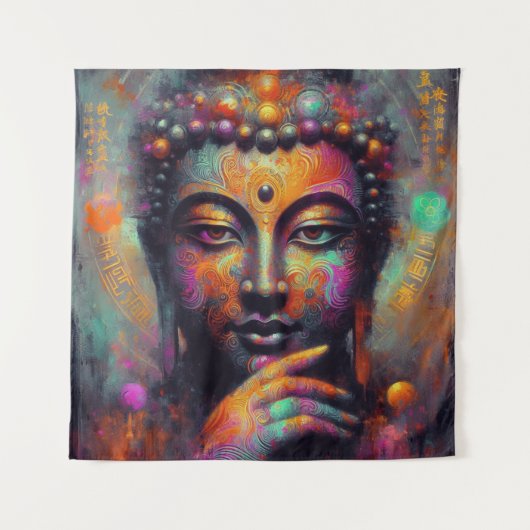 TENTURE TAPESTRIES DE BUDDHA #1 (Devant)