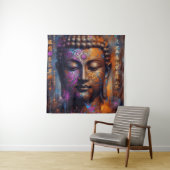 TENTURE TAPESTRIES DE BUDDHA #2 (En situation)