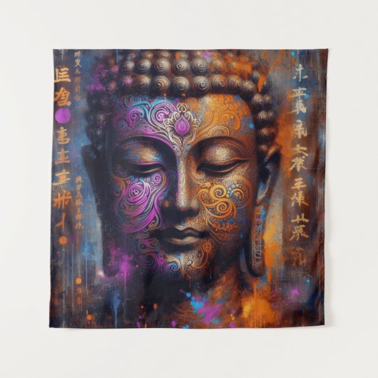 TENTURE TAPESTRIES DE BUDDHA #2 (Devant)