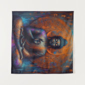 TENTURE TAPESTRIES DE BUDDHA #3 (Devant (Horizontal))