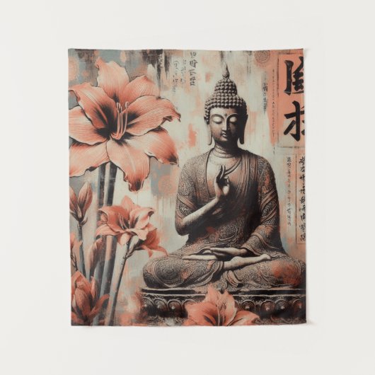 TENTURE TAPESTRIES DE BUDDHA #5 (Devant)