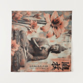 TENTURE TAPESTRIES DE BUDDHA #5 (Devant (Horizontal))