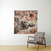 TENTURE TAPESTRIES DE BUDDHA #5 (En situation (horizontale))