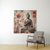 TENTURE TAPESTRIES DE BUDDHA #5 (En situation)
