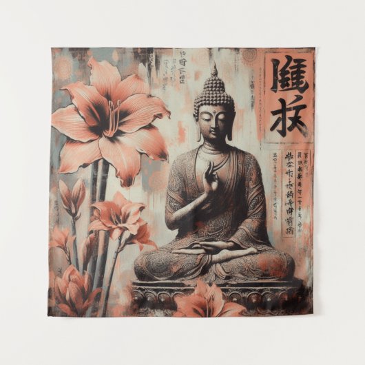TENTURE TAPESTRIES DE BUDDHA #5 (Devant)
