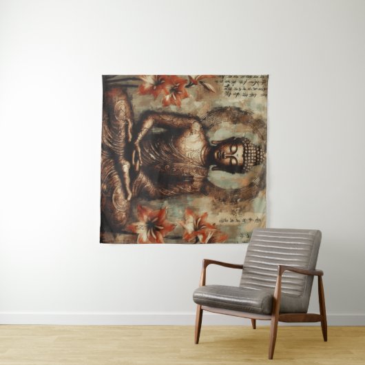 TENTURE TAPESTRIES DE BUDDHA #7 (En situation (horizontale))