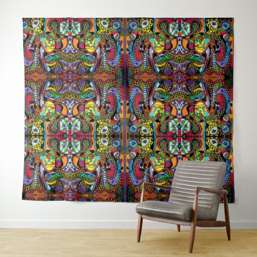 Tenture Tapet "Happy-Art" Boudrielly-Art (En situation (horizontale))