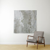 Tenture Tapis blanc et brun (En situation (horizontale))