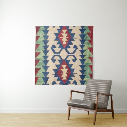 Tenture Tapis Oriental Killim (En situation (horizontale))