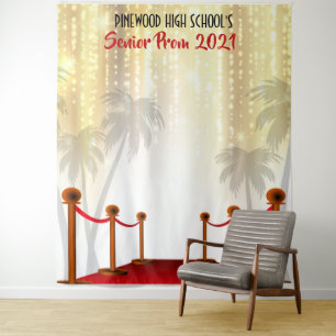 Tenture Tapis Rouge Hollywood Prom Backdrop