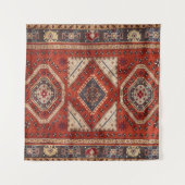 Tenture Tapis rouge persan turc oriental (Devant (Horizontal))