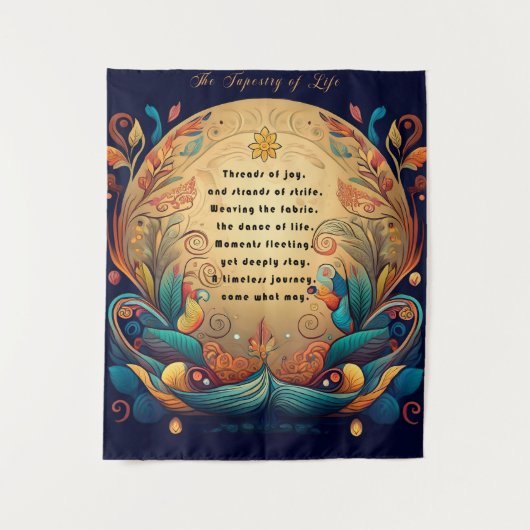 Tenture "Tapisserie de Vie" (Devant)