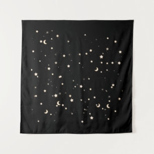 Tenture Tapisserie/Fond de toile Étoiles la nuit