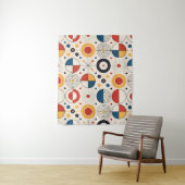 Tenture Tapiz diseño geométrico (En situation)