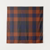 Tenture Tartan plat moderne classique Motif sans couture. (Devant (Horizontal))
