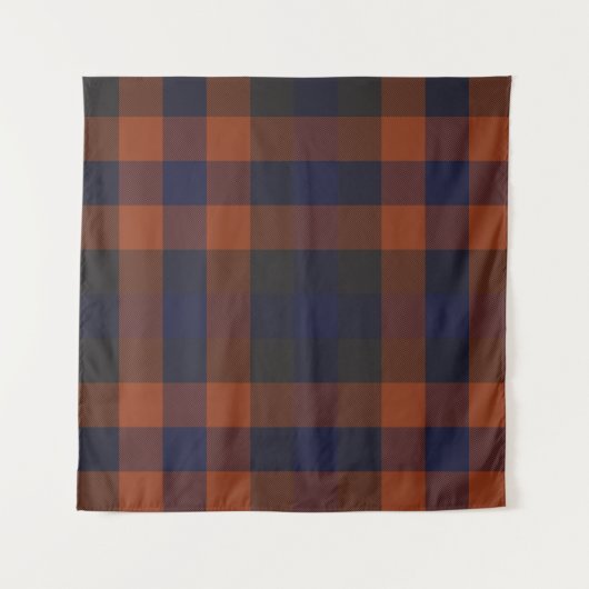 Tenture Tartan plat moderne classique Motif sans couture. (Devant)