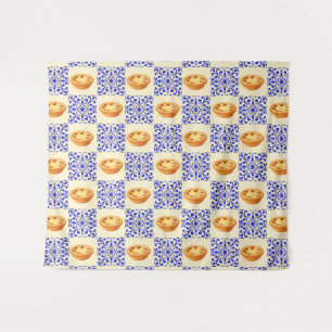 Tenture Tarte et carreaux portugais