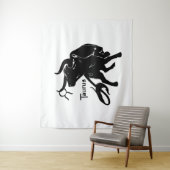 Tenture Taurus puissant le Zodiaque Bull (En situation)