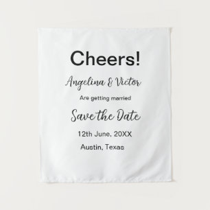 Tenture Tchin pour sauvegarder la date simple minimal mode