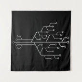 Tenture Technique du programmeur programmeur de l'arbre de (Devant (Horizontal))