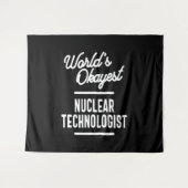 Tenture Technologue nucléaire Titre du poste Cadeau (Devant (Horizontal))