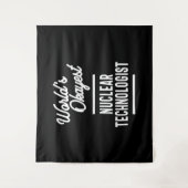 Tenture Technologue nucléaire Titre du poste Cadeau (Devant)