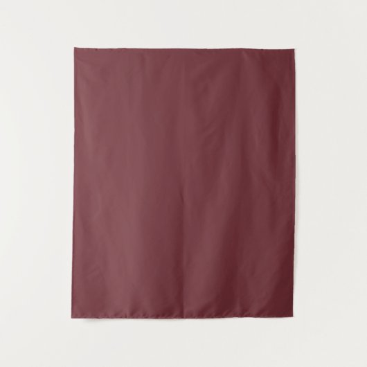 Tenture Teinte de couleur rouge vin solide (Devant)