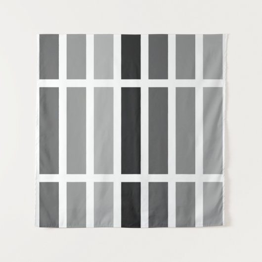 Tenture Teintes gris argenté (Devant)