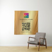 Tenture Téléchargez le logo de l'entreprise sur mesure (En situation)