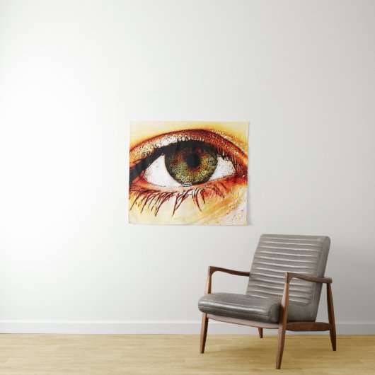 Tenture Témoin oculaire (En situation (horizontale))